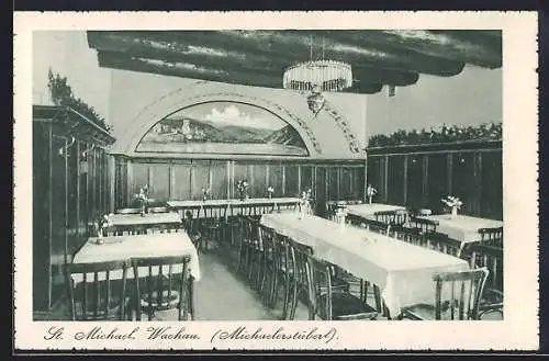 AK St. Michael /Wachau, Julian Huber`s Gasthaus, Michaelerstüberl