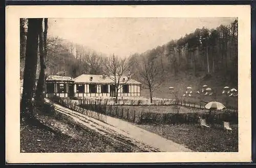 AK Baden bei Wien, Café-Restaurant Jägerhaus, Bes. Hans Hanausek