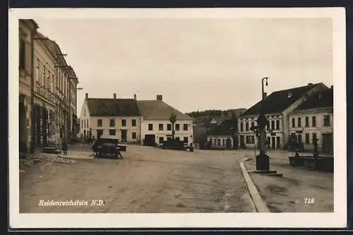 AK Heidenreichstein /N. D., Gebäude am Hauptplatz