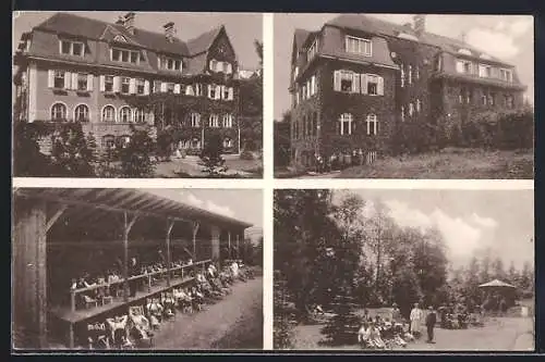 AK Neulengbach /N.-Oe., Rekonvaleszentenheim der österr. Bundesbahn-Krankenkasse