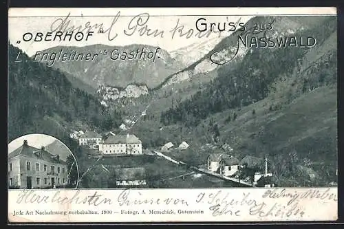 AK Nasswald, Gasthof Oberhof, Inh. L. Engleitner