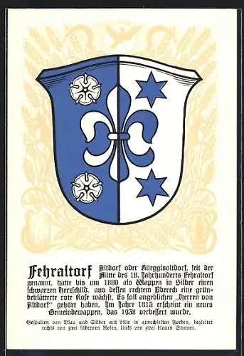 AK Fehraltorf /ZH, Wappen der Gemeinde