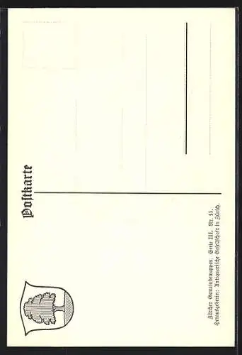 AK Buch am Irchel, Wappen der Ortschaft