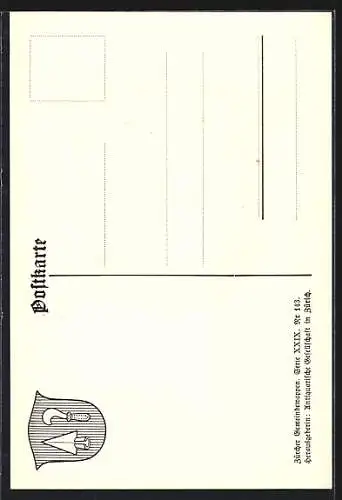AK Unterengstringen, Wappen der Gemeinde