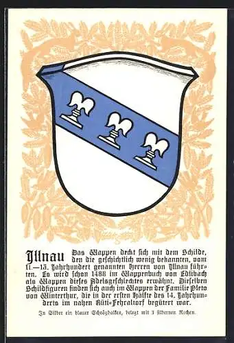 AK Illnau, Stadwappen, Eichhörnchen
