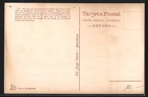 AK Barcelona, Puerto, Hafenmotiv