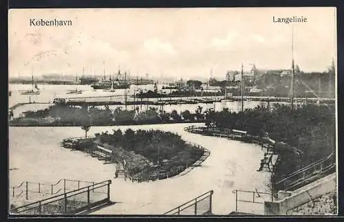 AK Kobenhavn, Langelinie, Hafen