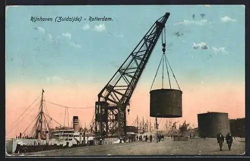 AK Rotterdam, Hafen, Rijnhaven