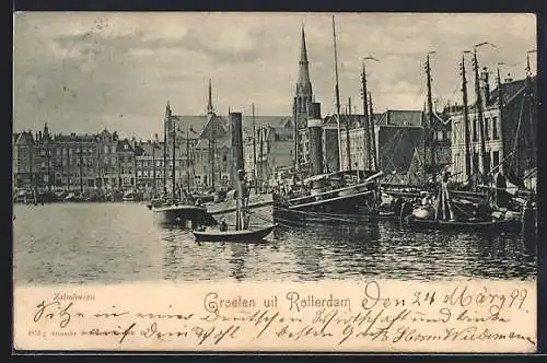 AK Rotterdam, Zalmhaven, Hafen
