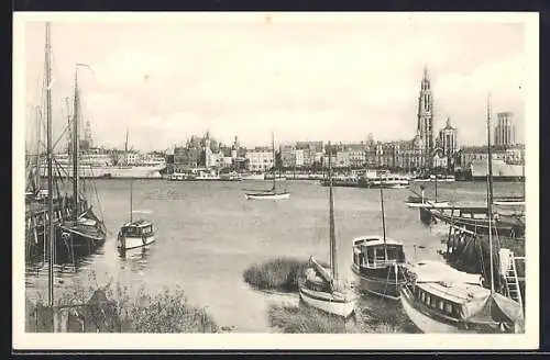 AK Anvers, La Rade, Hafen