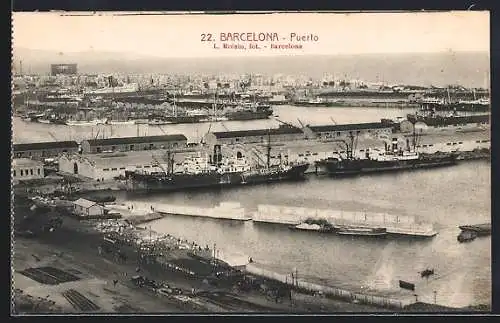 AK Barcelona, Puerto, Hafen