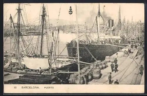 AK Barcelona, Puerto, Hafen