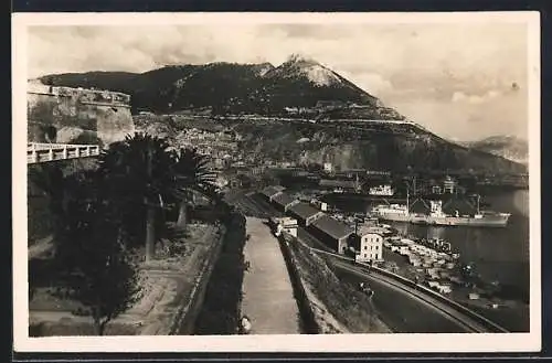 AK Oran, Le Murdjadjo et le Vieux Port, Hafen