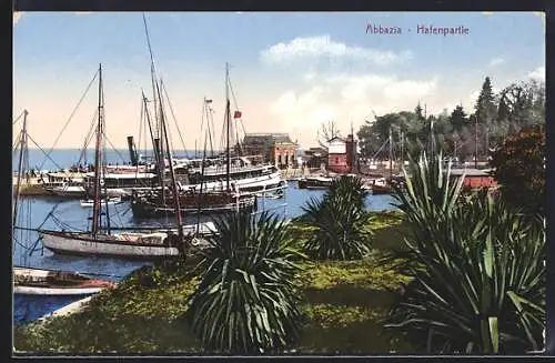 AK Abbazia, Hafenpartie