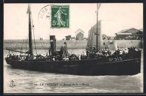 AK Le Tréport, Retour de la Denis