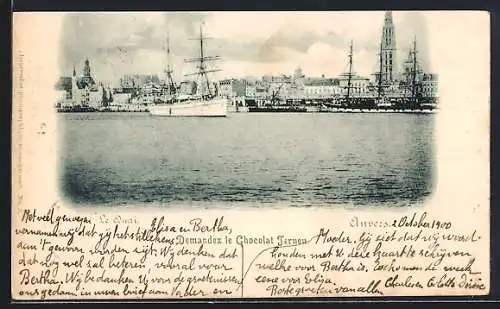 AK Anvers, Le Quai