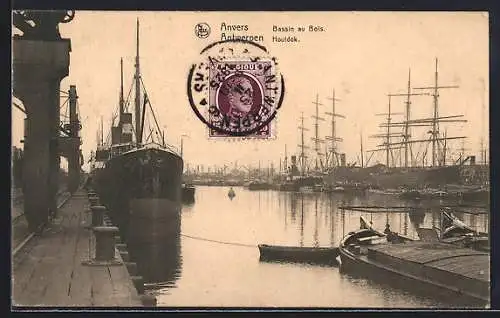 AK Anvers, Bassin au Bois