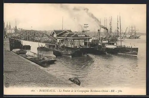 AK Bordeaux, Le Ponton de la Compagnie Bordeaux-Océan