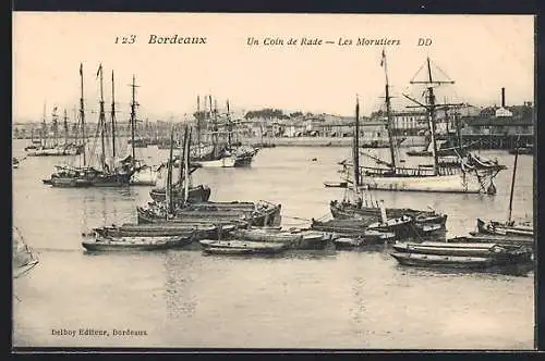AK Bordeaux, Un Coin de Rade, Les Morutiers