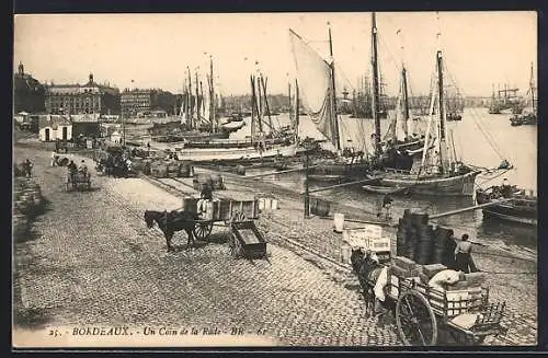 AK Bordeaux, un coin de la rade