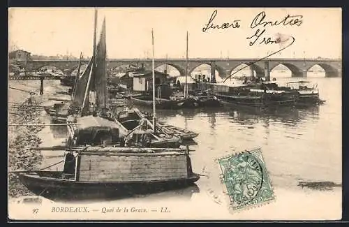 AK Bordeaux, Quai de la Grave