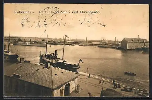 AK Kobenhavn, Parti fra Havnen ved Havnegade