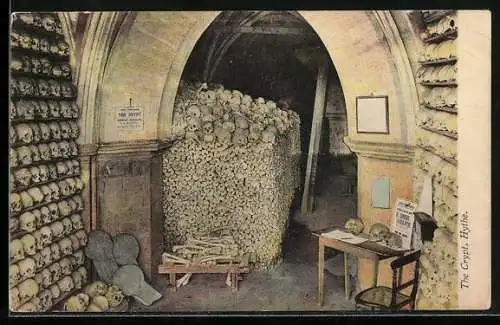 AK Hythe, The Crypt, Tod