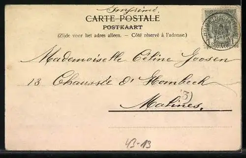 AK Louvain, La Bibliothèque de l`Université, Bibliothek