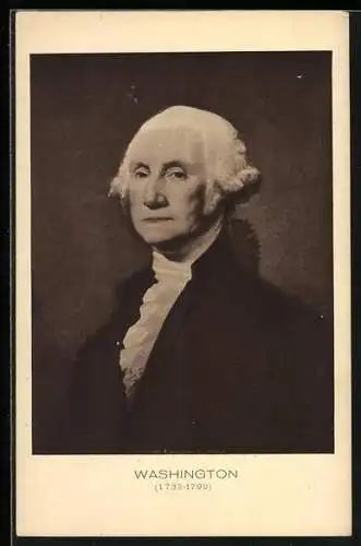 AK George Washington, Präsident der USA