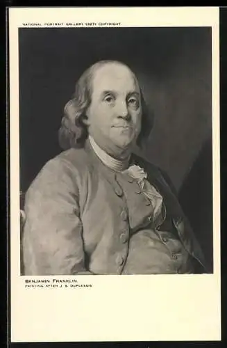 AK Amerikanischer Politiker Benjamin Franklin