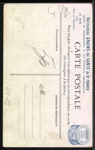 AK Comic La Langouste et l`Anguille