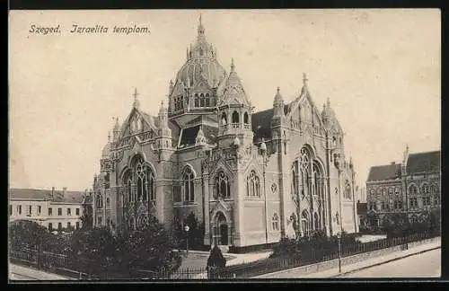AK Szeged, Synagoge, Izraelita templom