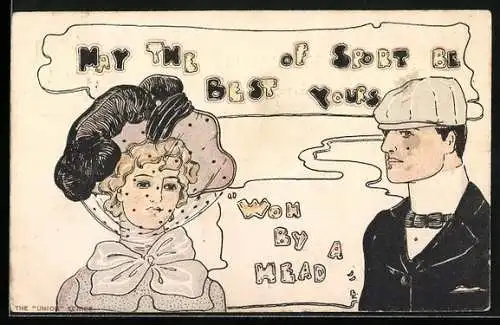 AK May the Best of Sports be Yours, Won by a Head, Jugendstil