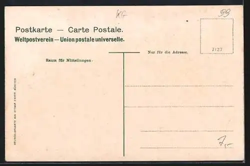 AK Plauen / Vogtland, Kaserne des 10. Inf.-Reg. Nr.134