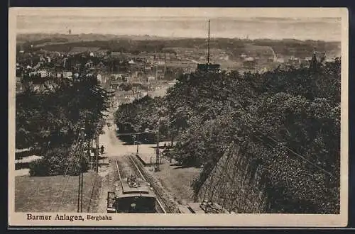 AK Barmen, Barmer Anlagen, Bergbahn