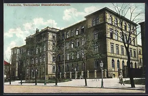 AK Chemnitz, Blick zur Technischen Staatslehranstalten