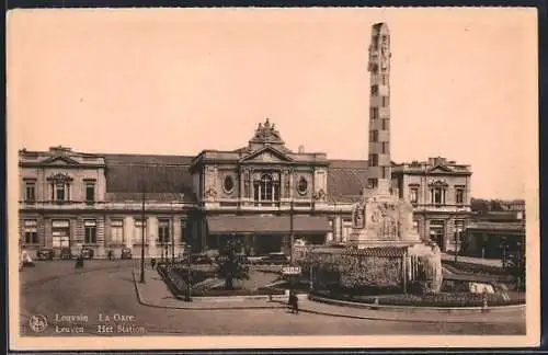 AK Louvain, La Gare