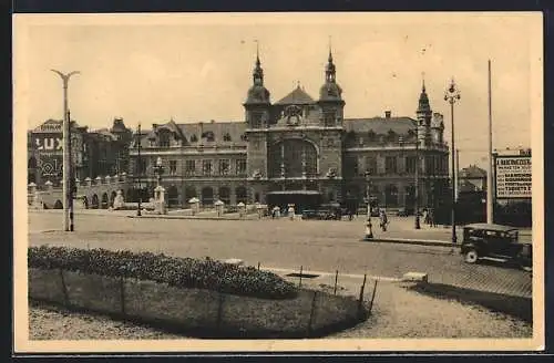 AK Verviers, Place de la Gare
