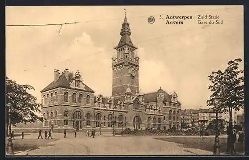 AK Anvers, Gare du Sud