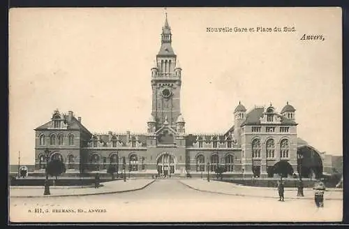 AK Anvers, Nouvelle Gare et Place du Sud