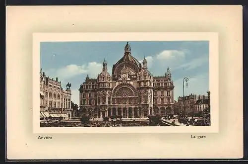 AK Anvers, La Gare
