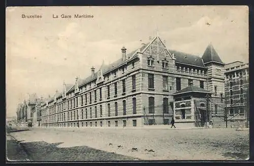 AK Bruxelles, La Gare Maritime