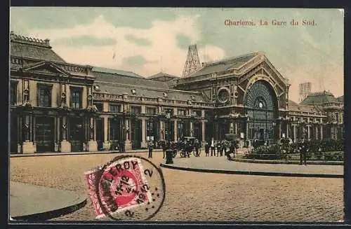 AK Charleroi, La Gare du Sud