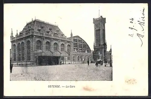 AK Ostende, La Gare