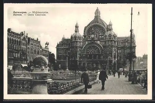 AK Anvers, Gare Centrale