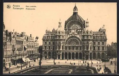 AK Anvers, Gare centrale