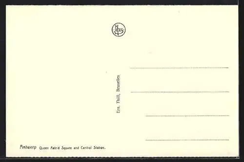 AK Antwerpen, Königin Astridplaats en Middenstatie