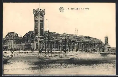 AK Ostende, La Gare