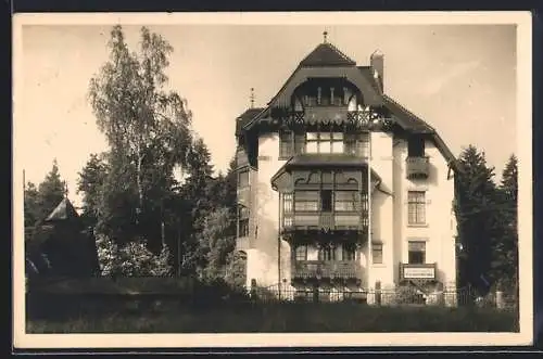 AK Hartha / Tharandt, Reichsbahn-Erholungsheim