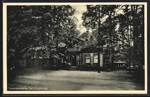 AK Langebrück, Gasthaus Forellenschänke